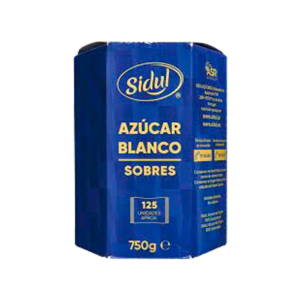Açucar Branco 125 Saquetas Sidul 750 gr