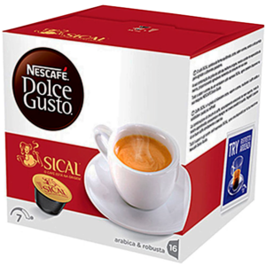 Cápsulas de Café Dolce Gusto Sical 16 Un