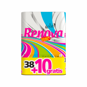 Papel Higiénico Renova Olé 38 +10  Rolos
