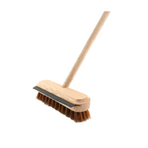 Vassoura Chapuz Nylon C/ Borracha 24cm