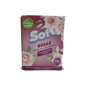 Amaciador Concentrado Soft 160 Doses Rosas BiB