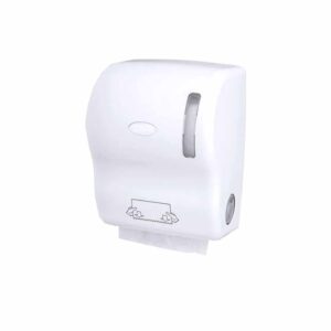 Dispensador Papel Auto Corte  Branco