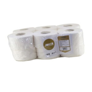 Papel Higiénico Industrial 2F Jumbo 12 Rolos 90 Metros
